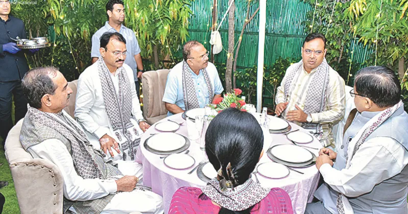 CM Sharma initiates monthly dinner tradition at residences of ministers