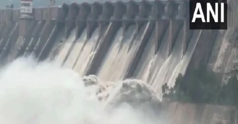 J-K: All gates of Salal Dam opened amid continuous rainfall in Reasi