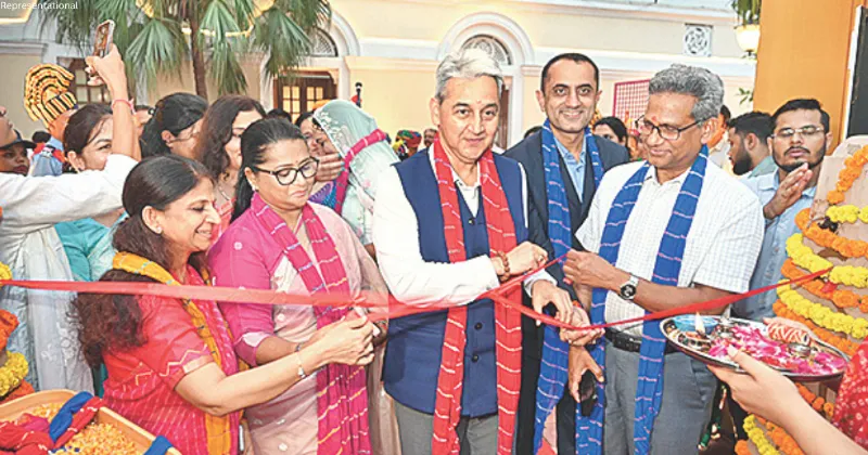CS Sudhansh Pant inaugurates Teej Festival at Bikaner House