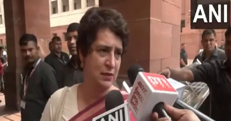 Why not provide voter list? There should be transparency: Priyanka Gandhi criticises Election Commission over Bihar SIR