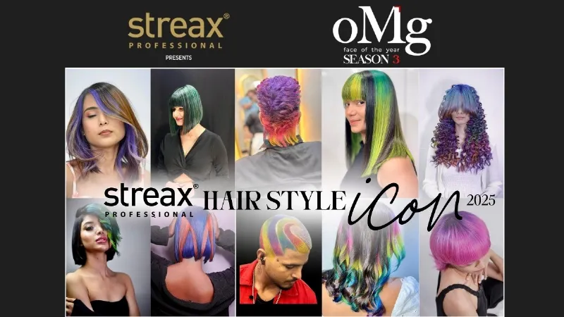 Streax Professional Announces Hairstyle Icon 2025 With OMG Face OfThe Year: Calling India’s Hairstylists To Take Centre Stage