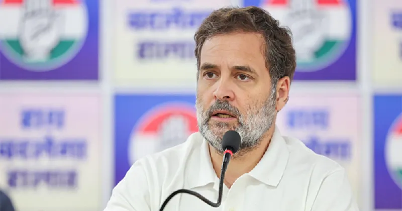 Congress leader Rahul Gandhi extends greetings to CRPF personnel on their Raising Day