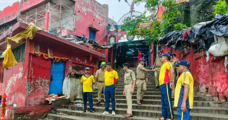 Haridwar stampede: Mansa Devi Temple reopens, extra police deployed