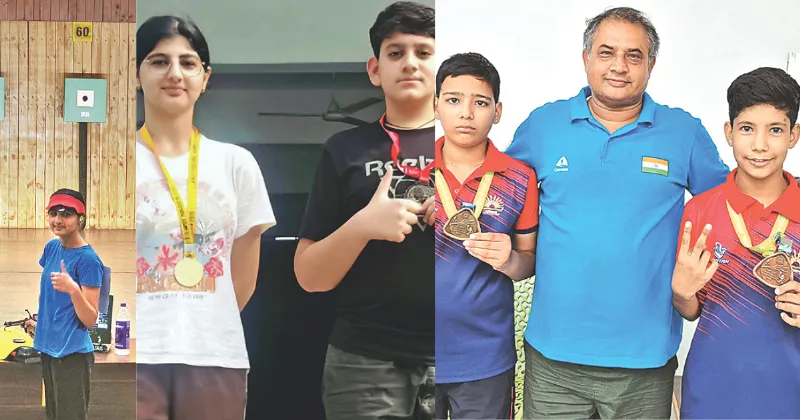 Nagaur shooters win big, bring glory to Raj in Shooting Championships