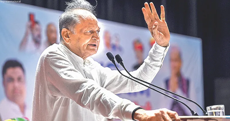 Ashok Gehlot credits Congress high command for his political journey