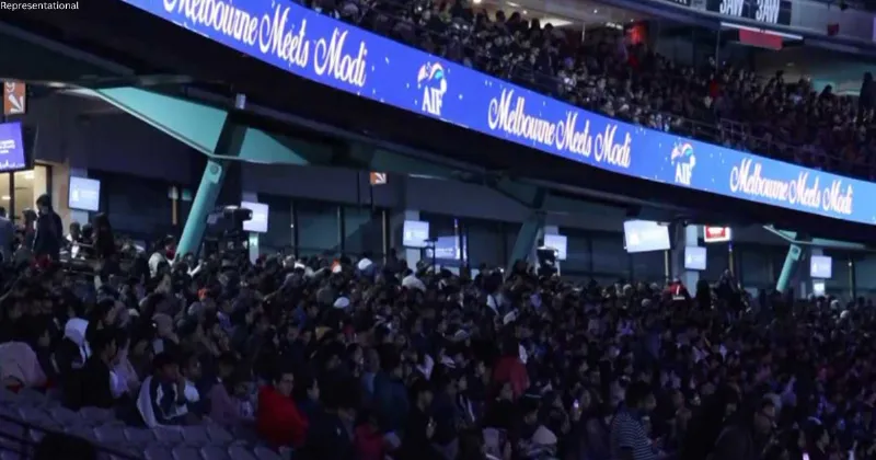 Around 30,000 people gather for PM Modi's address to Indian diaspora in Melbourne
