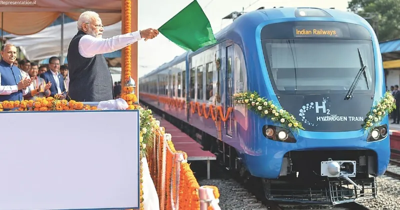 India’s first hydrogen train
