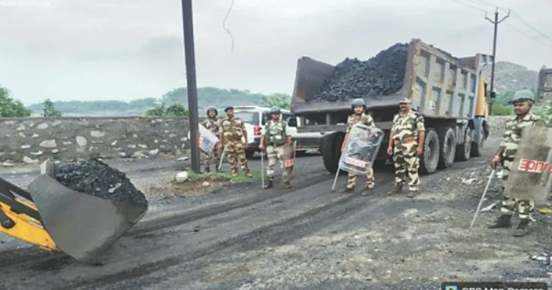 CISF cracks down on illegal coal mining
