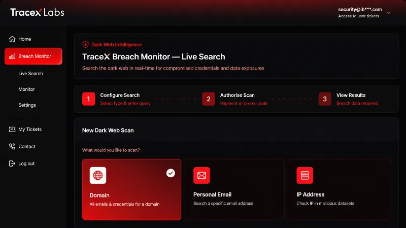 Don't Wait 194 Days to Detect a Breach: TraceX Labs Launches Dark Web Monitoring Service