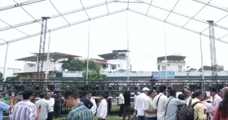 Preparations underway in Dehradun for Rahul Gandhi's 'Chhatron Ki Goonj' programme