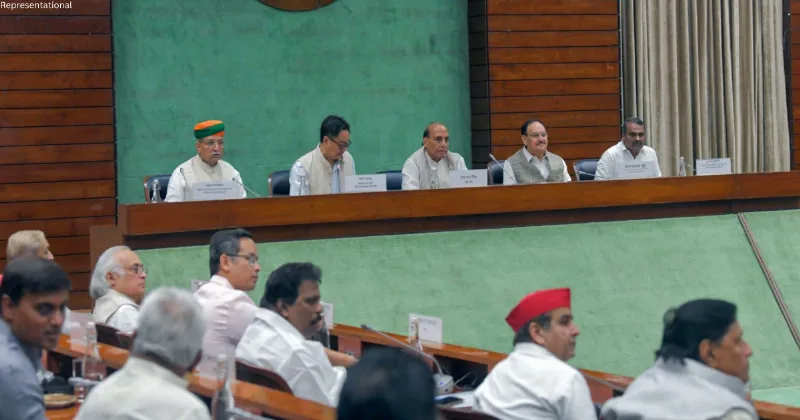 58 leaders from 40 political parties attended All-Party meeting ahead of Parliament's monsoon session