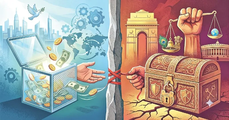 FOREIGN FUNDING, WHY IS INDIA JUDGED BY DIFFERENT STANDARDS?