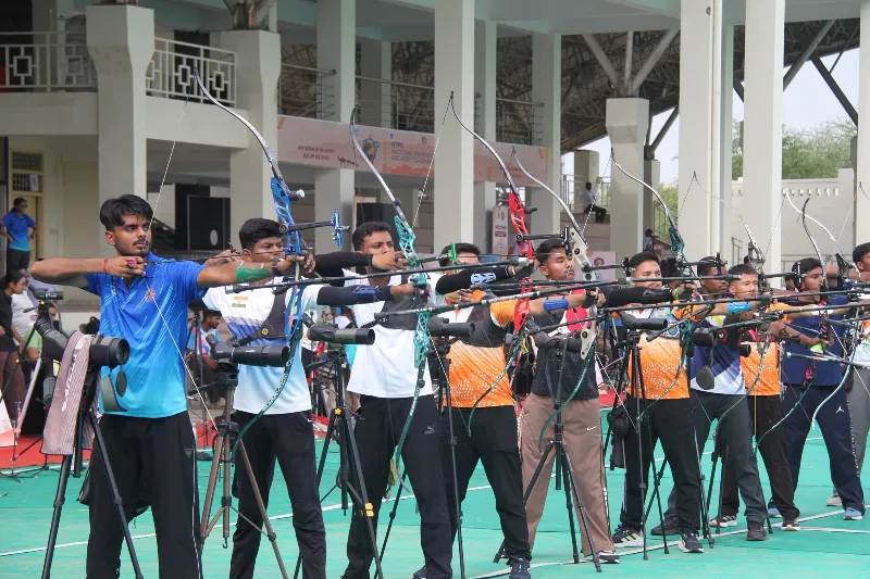 Sub-Junior Category Kicks Off at National Ranking Archery Tournament in Jaipur