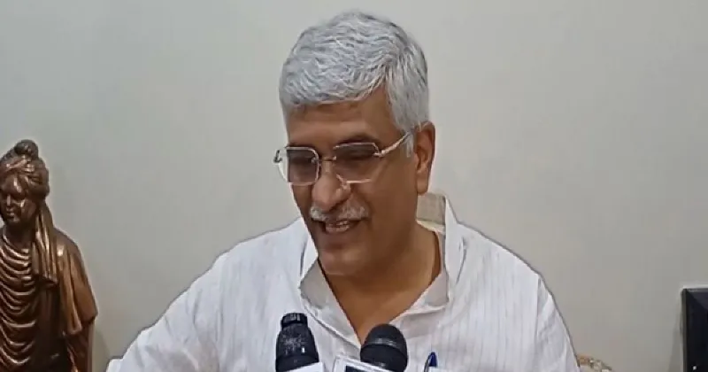 Gajendra Shekhawat slams Sanjay Singh's 