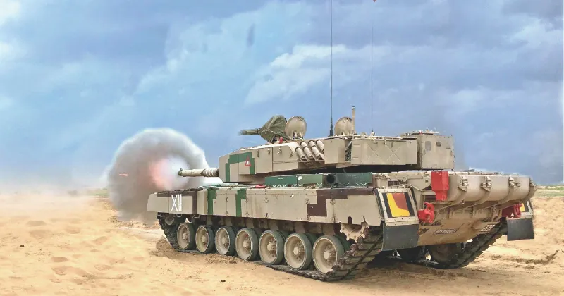 SILENT SANDS ROARING TANKS