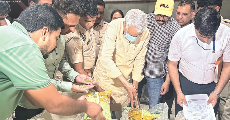 Kirodi Lal Meena leads crackdown on fake seed units in Ganganagar