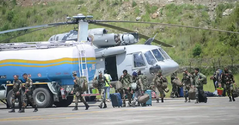 North Sikkim: Air evacuation operation from Chaten concludes successfully