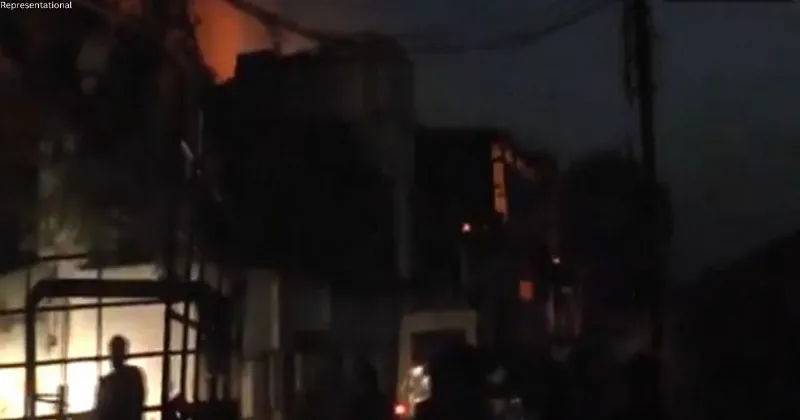 MP: Fire erupts at Garment factory in Burhanpur, firefighting operations underway