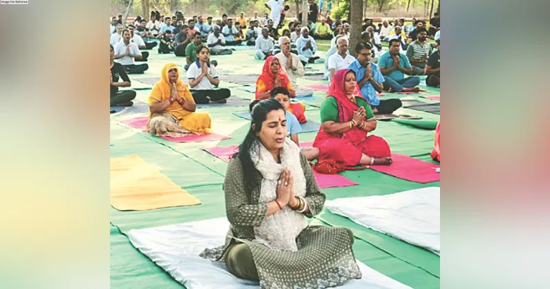 JMCG starts yoga drive at Biodiversity Park
