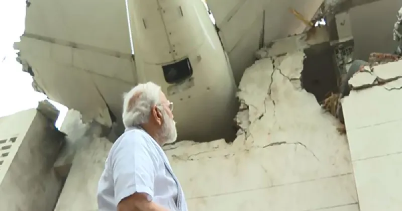 Air India plane mishap: PM Modi visits crash site, assesses ground situation in Ahmedabad