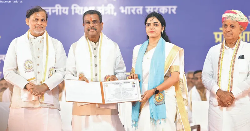 Learning must reflect roots & progress: Union Min Pradhan