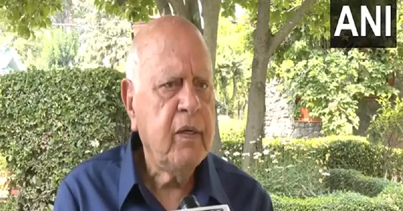 Will find out who terrorists were, where they came from: Farooq Abdullah on NIA arrests in Pahalgam attack