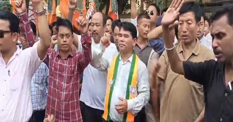 Controversial remark by Congress MLA sparks BJP protest in Tripura
