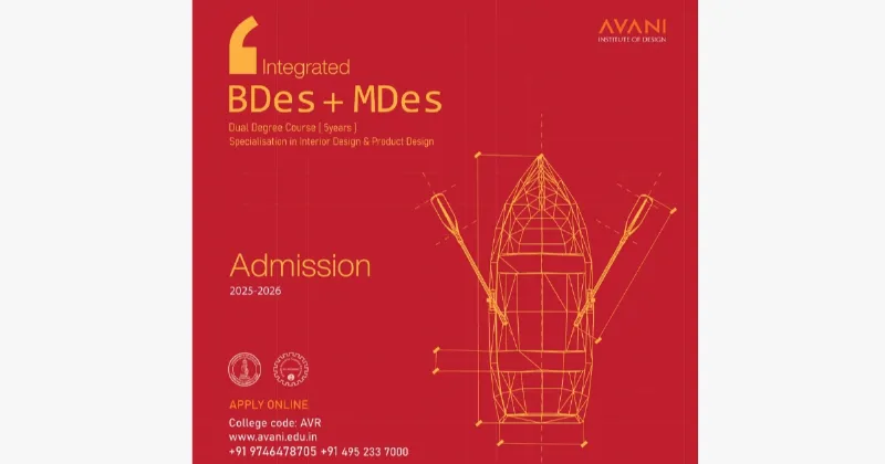 Avani Institute of Design Launches Innovative Five-Year Integrated B.Des + M.Des Dual Degree Program