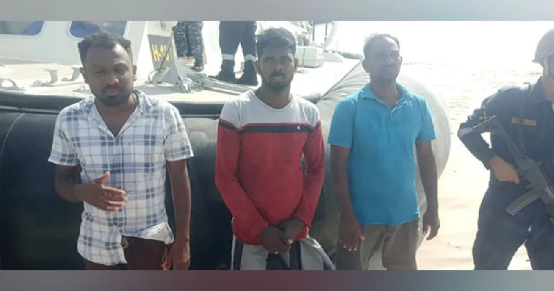 Indian Coast Guard rescues three Sri Lankans near Tamil Nadu's Dhanushkodi