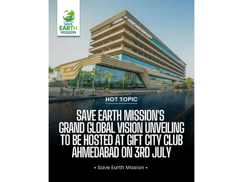 “500,000 Trees in 1 Hour — Now the World Watches as Save Earth Mission Launches Global Climate Strategy from India”