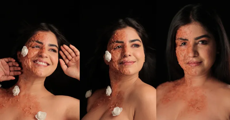 Shikha Malhotra did a special photo shoot on International Torture Victims Support Day