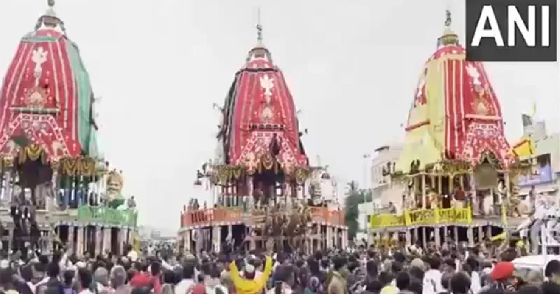 Puri: Devotees from across world participates in Jagannath Rath Yatra on day 3