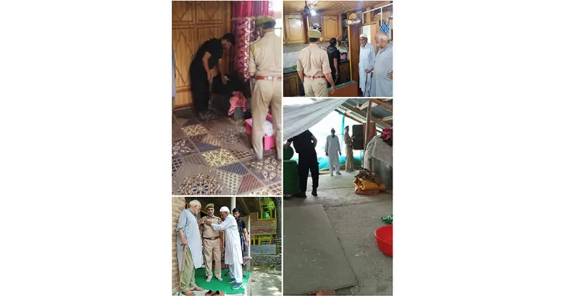 J-K: Awantipora police conducts raid in terror-related case