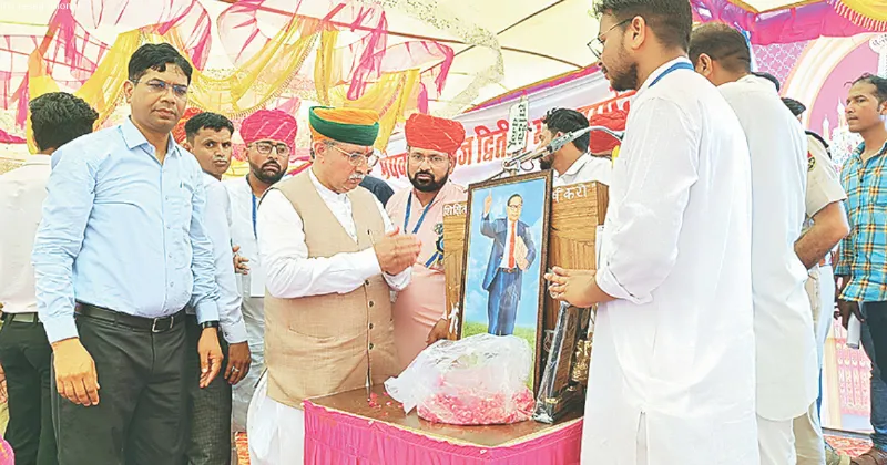 Educational upliftment is only way to develop society: Meghwal