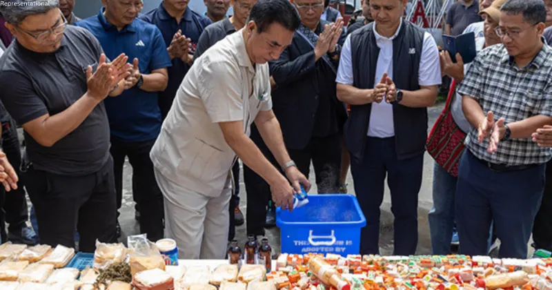 Mizoram CM attends Drug Disposal Programme in Aizawl, stresses importance of building robust support systems