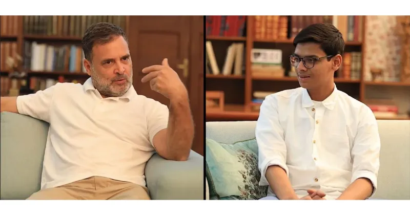 Rahul Gandhi lauds 18-year-old Sarthak for 'exposing' CBSE-OSM discrepancies, calls it 'victory of youth over government'