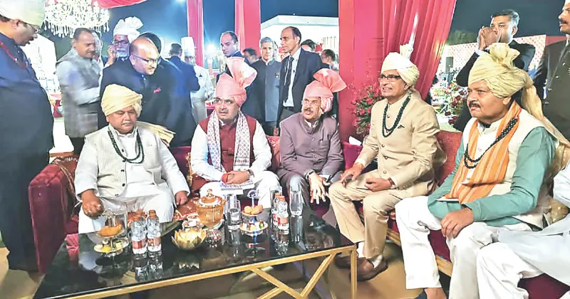 Leaders grace wedding of Shivraj Singh’s son