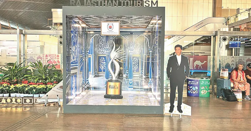 IIFA fever grips city; selfie points at airport