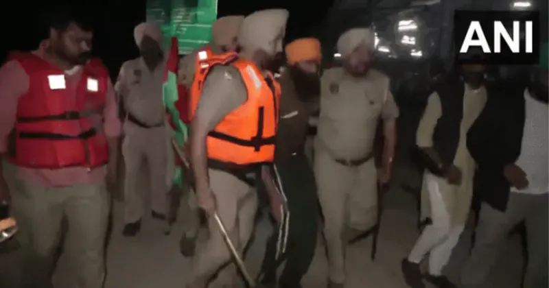 Punjab Police removes protesting farmers from Shambhu Border, several leaders detained