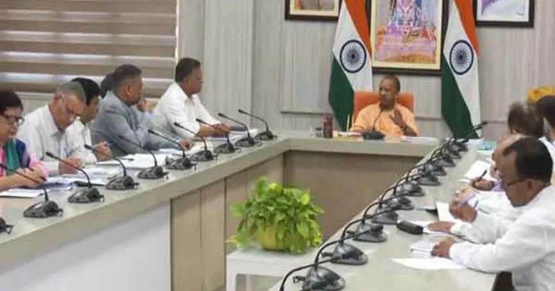 CM Yogi Adityanath chairs meeting with agriculture, dairy officials to review progress in Uttar Pradesh