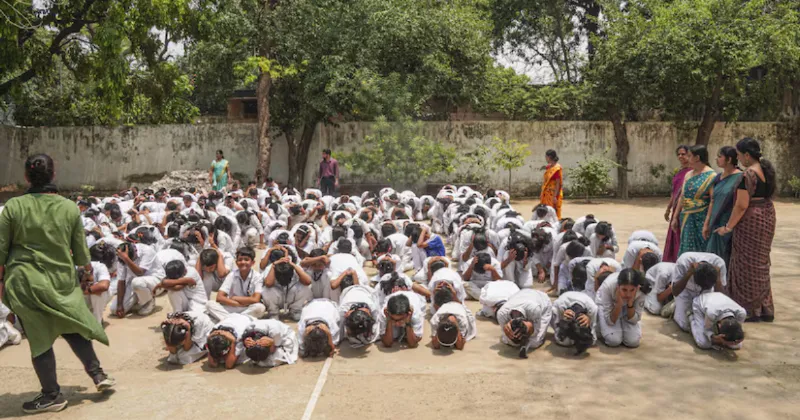West Bengal: Civil defence mock drill conducted at Siliguri school for crisis preparedness