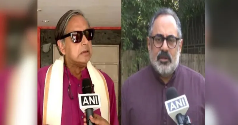 BJP's Rajeev Chandrashekhar moves Delhi HC over dismissal of defamation against Shashi Tharoor