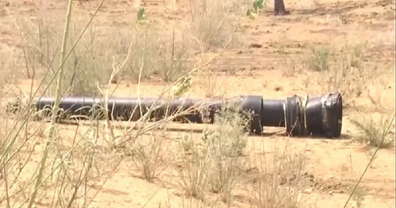 District administration put on alert in Barmer following recovery of unidentified missile
