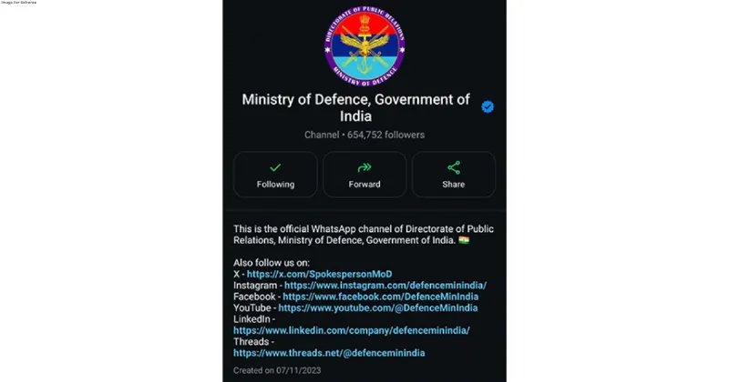 Ministry of Defence urges citizens to stay cautious of fake news on WhatsApp