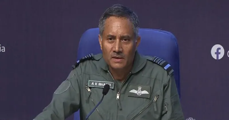 Op Sindoor: Air Marshal Bharti reveals details on precision strikes in Pakistan's Muridke, Bahawalpur terror camps