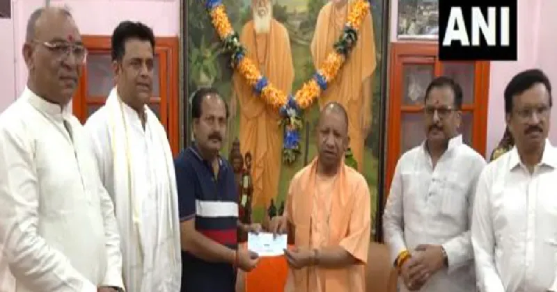 UP: CM Yogi Adityanath grants Rs 2 lakh aid to Gorakhpur fire victim