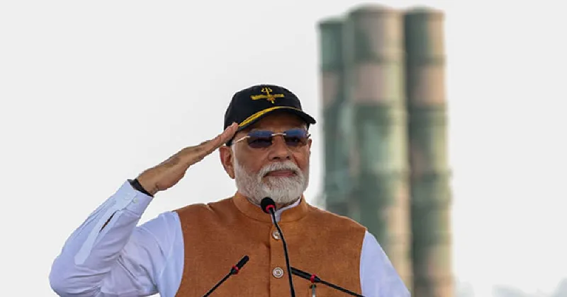 When our forces demolish Pakistan's nuclear blackmail, sound of Bharat Mata Ki Jai resonates: PM Modi at Adampur airbase