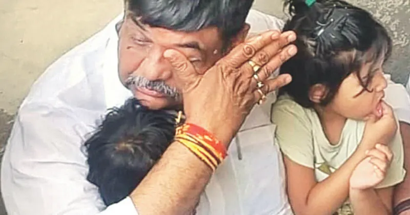 Minister Sharma breaks down meeting R’bore victim’s children