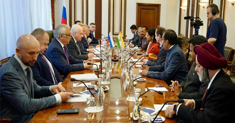 All-party delegation led by DMK MP Kanimozhi meets Russian lawmakers
