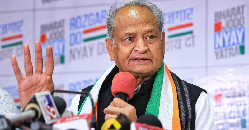 Gehlot questions US role in India-Pak ceasefire